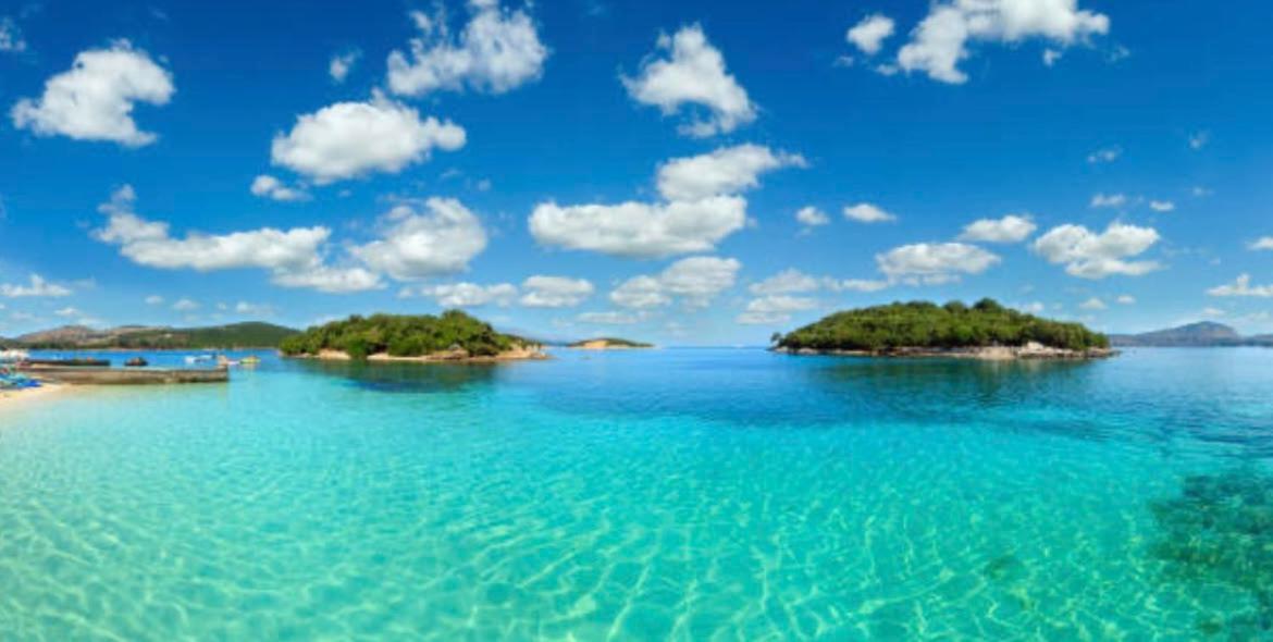 Vila Era Ksamil Buitenkant foto